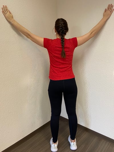 Dehnung oberer Rücken